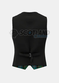 Macrae Tartan Waistcoat Back