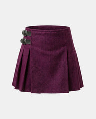 Magenata Women Tweed Kilt Front 