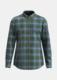 Manx Tartan Shirt Front