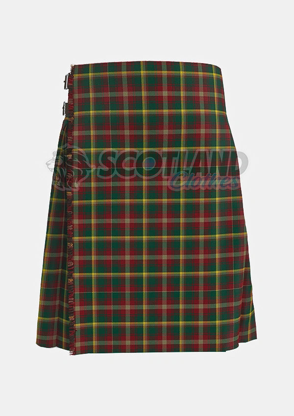 Maple Leaf Tartan Kilt