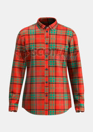 Maxwell Tartan Shirt Front