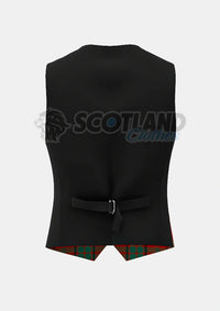 Maxwell Tartan Waistcoat Back