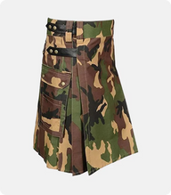 Military Camouflage Tactical Kilt