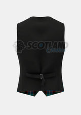 Mitchell Tartan Waistcoat Back