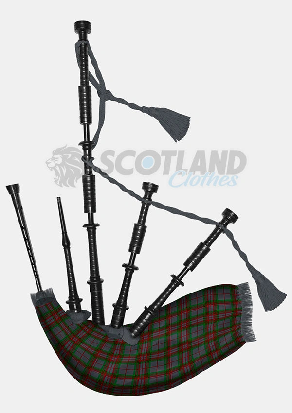 Modern Robertson Tartan Bagpipe