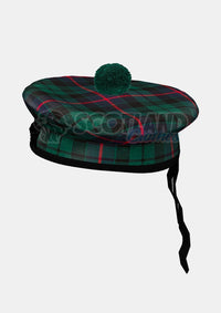 Morrison Tartan Balmoral Hat Front Side