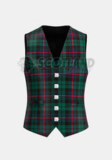 Morrison Tartan Waistcoat Front