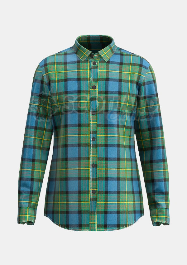 Muir Tartan Shirt Front