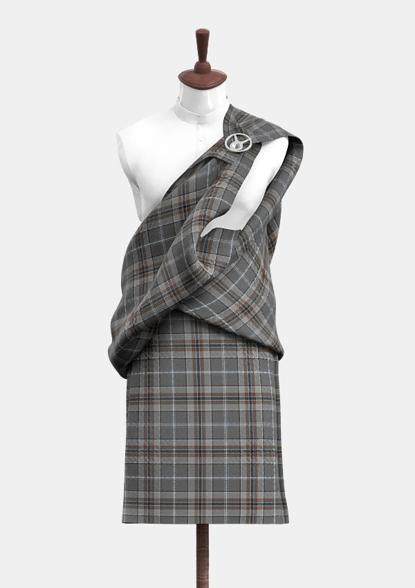 Oban Mist Tartan Front