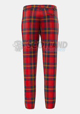 Oliver Dress Tartan Trouser Back