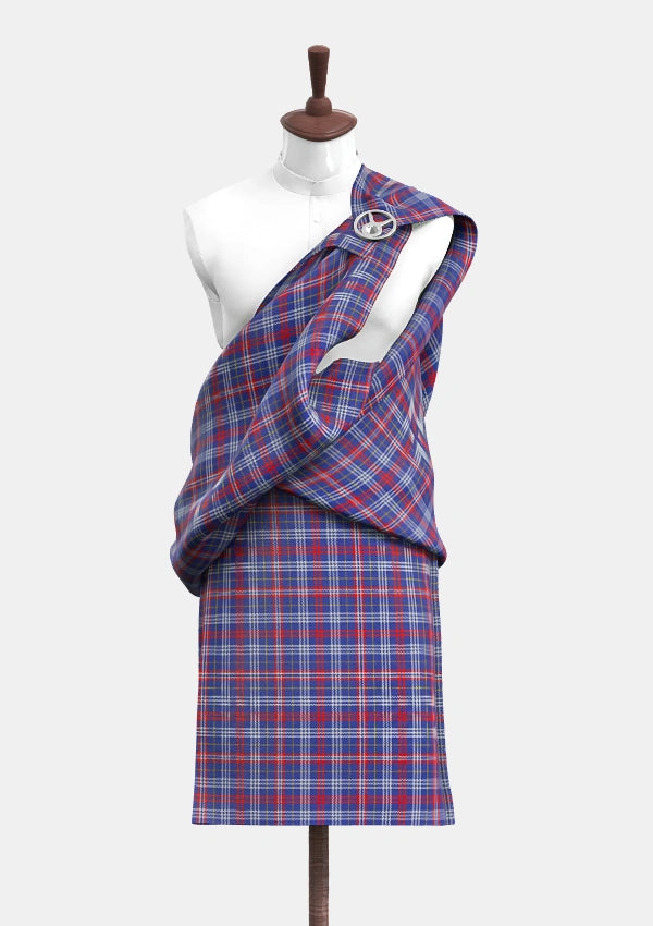 Parker Tartan  Great Kilt Front
