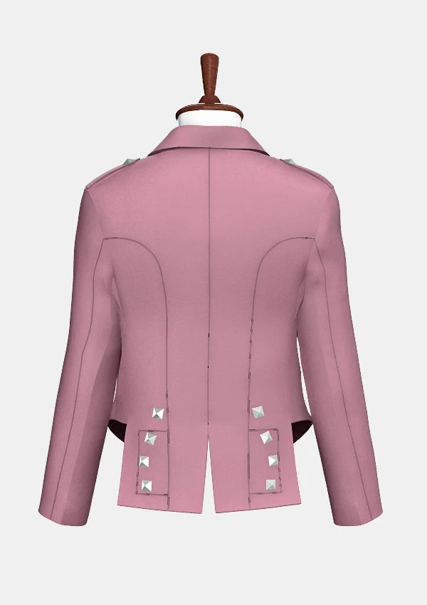 Pink_Prince_Charlie_Kilt_Jacket_with_Satin_Lapels_back_image