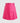 Plain Pink Leather Kilt Front 