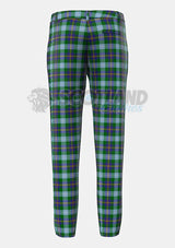 Porteous Tartan Trouser Back