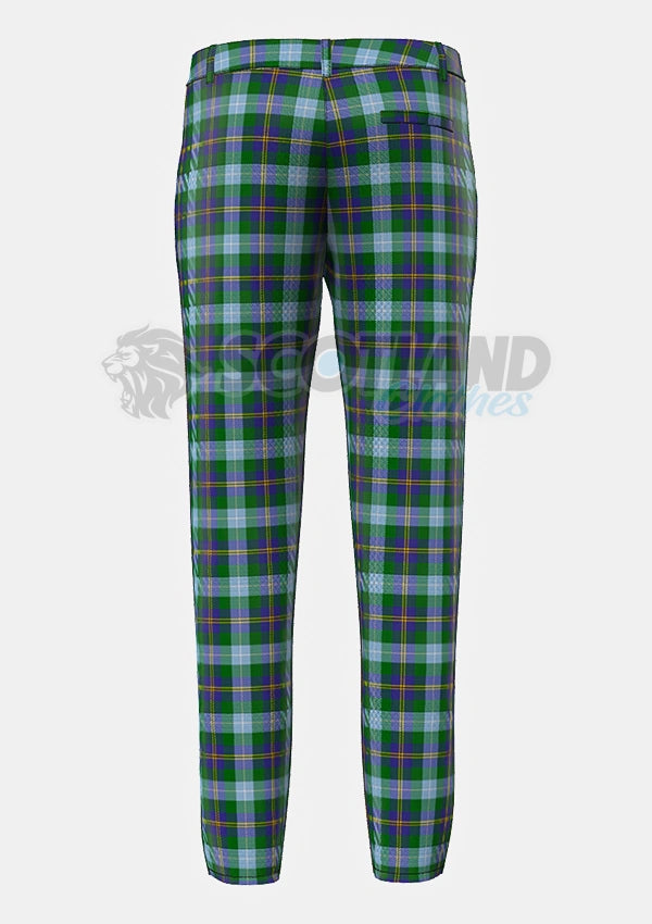 Porteous Tartan Trouser Back