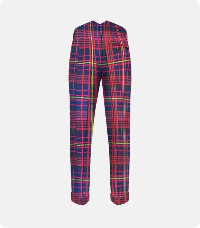 Premium Quality Cameron Of Erracht Tartan Trousers Back