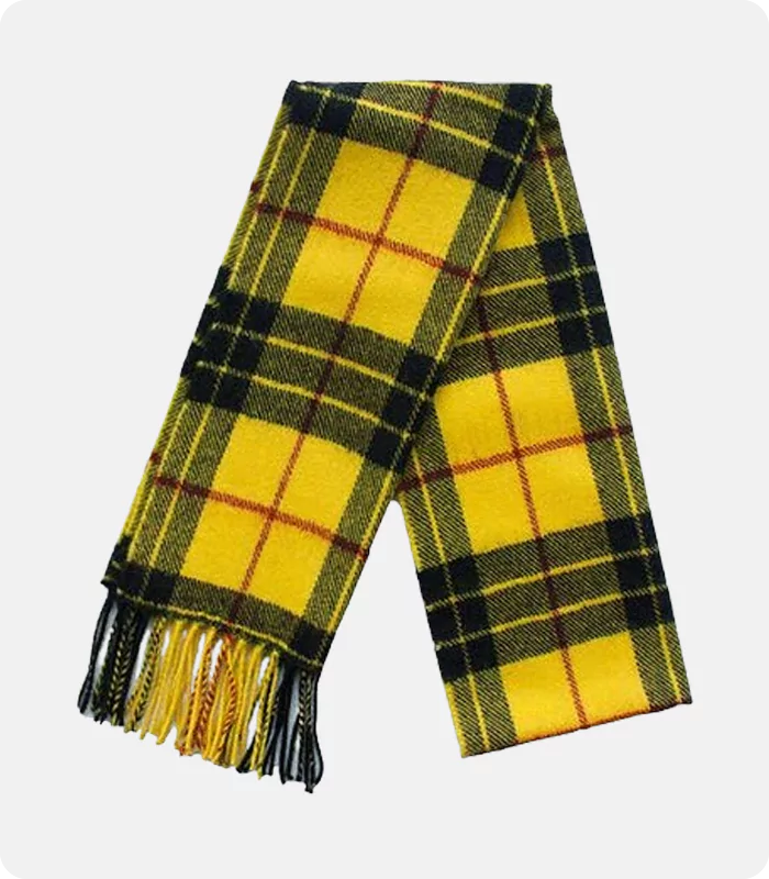 Premium Quality MacLeod of Lewis Lambs wool Tartan Scarf