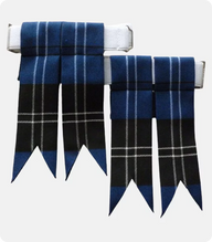 Premium Quality Ramsay Tartan Kilt Flashes