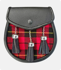 Premium Quality Royal Stewart Scottish Tartan Kilt Sporran