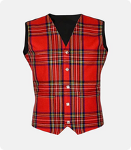 Premium Quality Royal Stewart Tartan Waistcoat