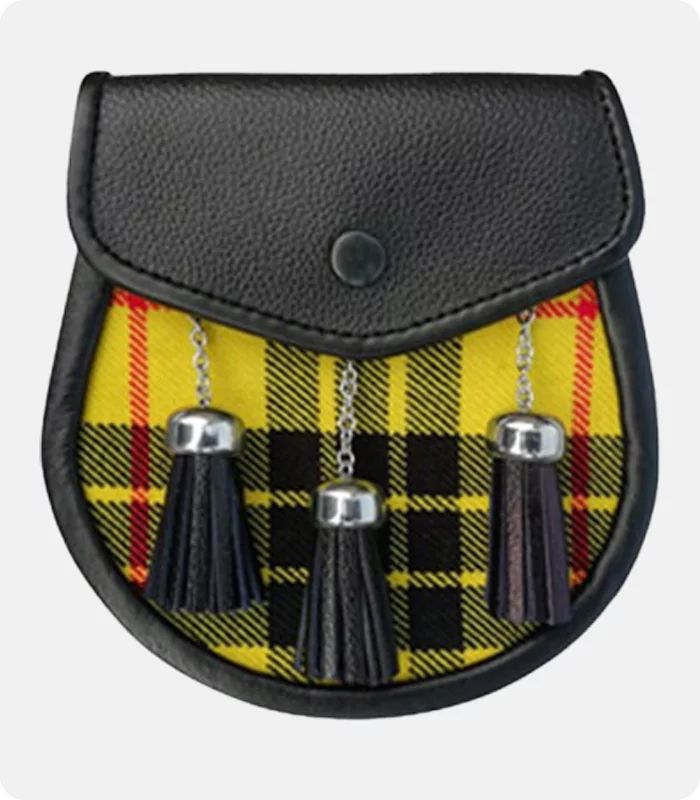 Premium Quality Scottish Tartan Kilt Sporran