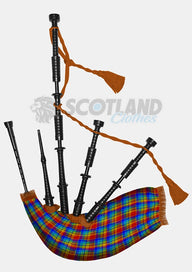 Rainbow Tartan Bagpipe