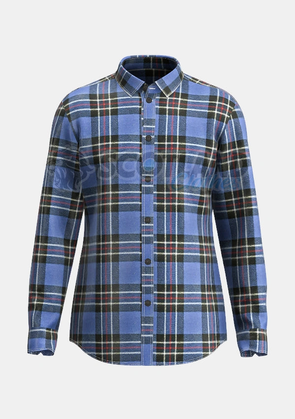 Rangers Tartan Shirt Front