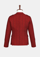 Red_Tweed_Argyle_Kilt_Jacket_back_image