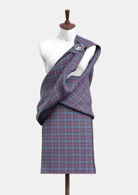 Rileys Theme Tartan Great Kilt front