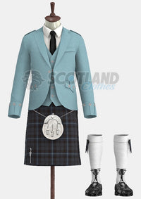 Rivers of Scotland Tartan Argyle Outfit
