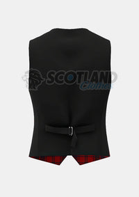 Robertson Tartan Waistcoat Back