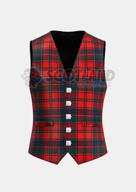 Robertson Tartan Waistcoat Front