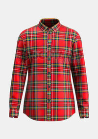 Royal Stewart Tartan Shirt Front