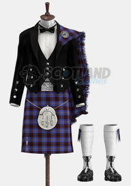 Rutherford Tartan Prince Charlie Outfit