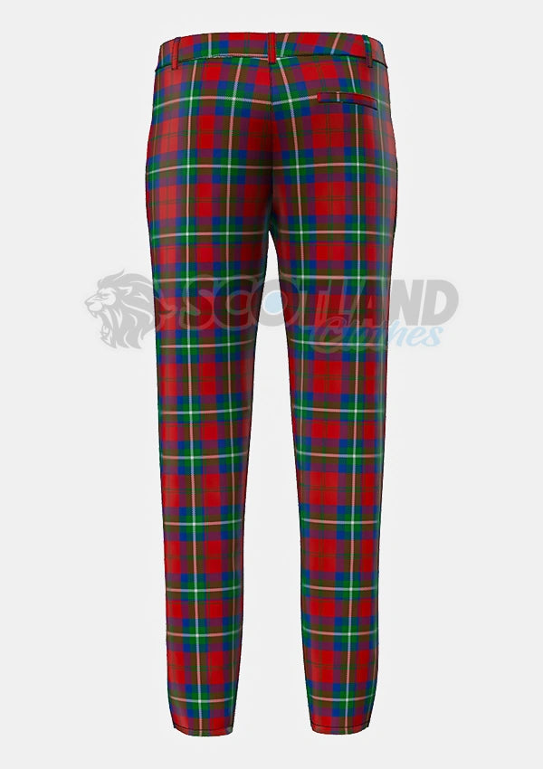Ruthven Tartan Trouser Back