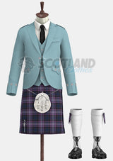 Scotland Forever Tartan Argyle Outfit