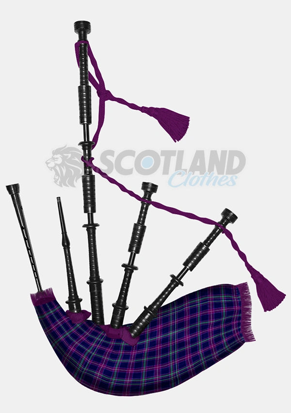 Scottish Heather Tartan Bagpipe