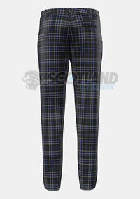Spirit of Shetland Tartan Trouser Back