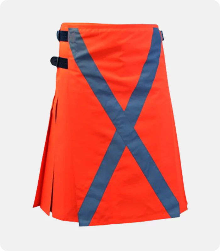 Stylish Red Firefighter kilt