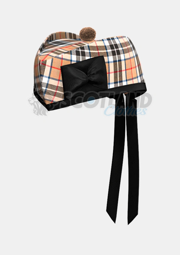 Thomson Tartan Glengarry Hat Front