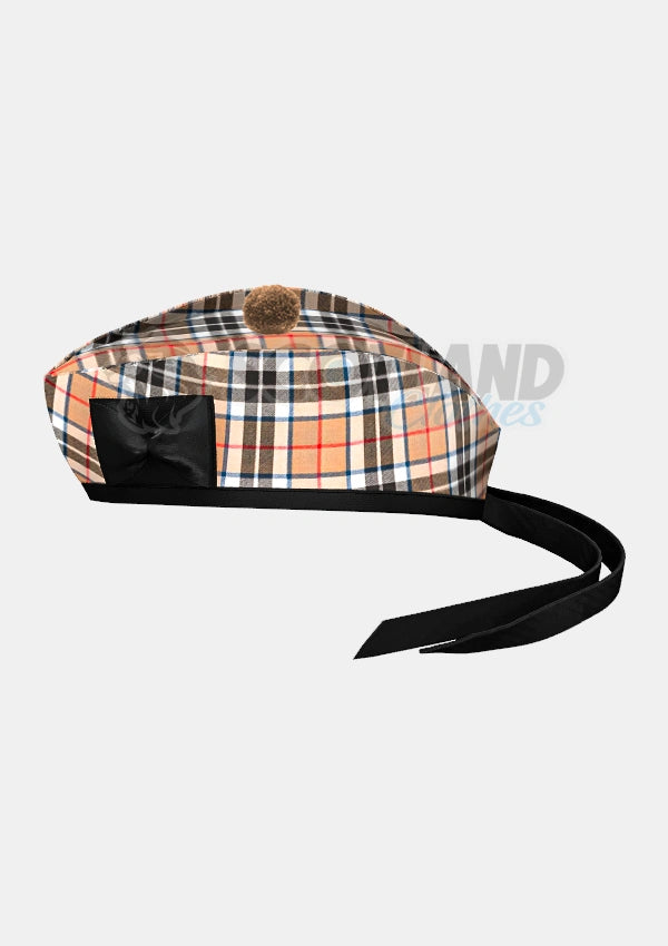 Thomson Tartan Glengarry Hat Side