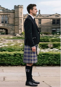 Traditional_Ailsa_Royal_Blue_Tartan_Kilt_and_Argyle_Jacket_Kilt_Outfit_right_image