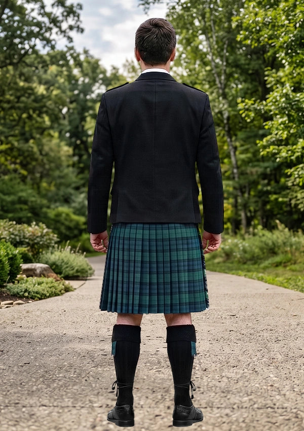 Traditional_Aitchison_Family_Kinghorn_Tartan_10686_Kilt_and_Argyle_Jacket_Kilt_Outfit_back_image