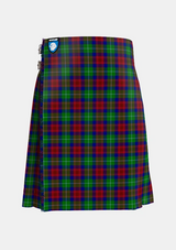 Traditional_Akins_Clan_Personal_Tartan_2426_kilt_front_image_with_pleated_design_and_adjustable_buckles_for_men