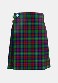 Traditional_Akins_Clan_Personal_Tartan_2426_kilt_front_image_with_pleated_design_and_adjustable_buckles_for_men