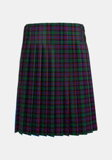 Traditional_Alexander_Hunting_Personal_Tartan_411_kilt_back_image_with_pleated_design_and_adjustable_buckles_for_men