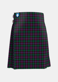 Traditional_Alexander_Hunting_Personal_Tartan_411_kilt_front_image_with_pleated_design_and_adjustable_buckles_for_men