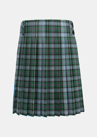 Traditional_Alexander_of_Menstry_Hunting_Tartan_6715_kilt_back_image_with_pleated_design_and_adjustable_buckles_for_men