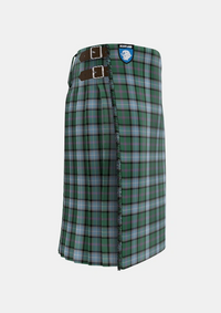 Traditional_Alexander_of_Menstry_Hunting_Tartan_6715_kilt_right_image_with_pleated_design_and_adjustable_buckles_for_men