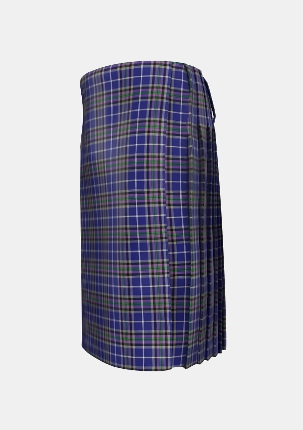 Traditional_Alexander_of_Menstry_Tartan_6713_kilt_left_image_with_pleated_design_and_adjustable_buckles_for_men